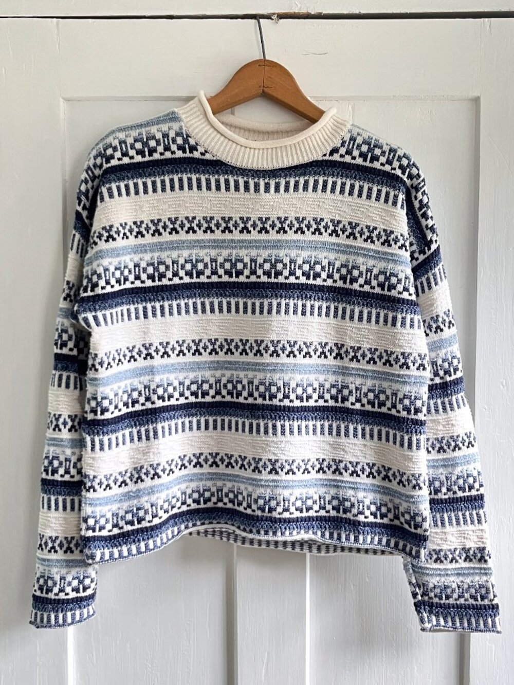 Vintage Cotton Knit Sweater